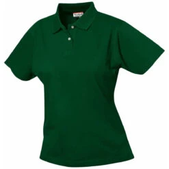 Clique Women's Bottle Green Marion Polo