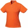 Clique Women's Orange Marion Polo -Clique LQK00001 Orange F