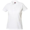 Clique Women's White Elmira Polo -Clique LQK00005 WH F