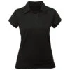 Clique Women's Black Fairfax Polo 1 Clique Women's Black Fairfax Polo -Clique LQK00007 BL F