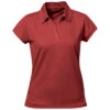 Clique Women's Red Fairfax Polo -Clique LQK00007 RD F