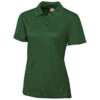 Clique Women's Bottle Green S/S Ice Pique Polo 2 Clique Women's Bottle Green S/S Ice Pique Polo -Clique LQK00021 Bottle Green F