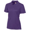 Clique Women's College Purple S/S Ice Pique Polo 2 Clique Women's College Purple S/S Ice Pique Polo -Clique LQK00021 College Purple F