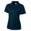Clique Women's Navy S/S Ice Pique Polo -Clique LQK00021 DN MANN HG