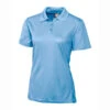 Clique Women's Light Blue S/S Ice Pique Polo -Clique LQK00021 LTB MANN HG