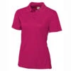 Clique Women's Ribbon Pink S/S Ice Pique Polo 1 Clique Women's Ribbon Pink S/S Ice Pique Polo -Clique LQK00021 RBP MANN HG