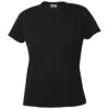 Clique Women's Black Ice Tee -Clique LQK00023 BL F