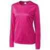 Clique Women's Ribbon Pink Long Sleeve Ice Tee 2 Clique Women's Ribbon Pink Long Sleeve Ice Tee -Clique LQK00028 RBP F