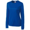 Clique Women's Royal Blue Long Sleeve Ice Tee -Clique LQK00028 RYB F