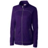 Clique Women's College Purple Helsa Full Zip -Clique LQK00030 College Purple F