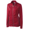 Clique Women's Darkest Red Helsa Full Zip -Clique LQK00030 Darkest Red F