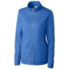 Clique Women's Sea Blue Helsa Full Zip 1 Clique Women's Sea Blue Helsa Full Zip -Clique LQK00030 Sea Blue F