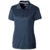 Clique Women's Dark Navy Ice Sport Polo 1 Clique Women's Dark Navy Ice Sport Polo -Clique LQK00034 DN F