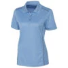 Clique Women's Light Blue Ice Sport Polo -Clique LQK00034 LTB F