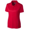Clique Women's Red Ice Sport Polo -Clique LQK00034 RD F