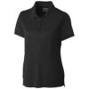 Clique Women's Black Oslo Pique Polo 2 Clique Women's Black Oslo Pique Polo -Clique LQK00035 Black F