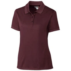 Clique Women's Bordeaux Oslo Pique Polo