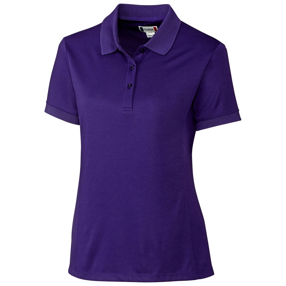 Clique Women's College Purple Oslo Pique Polo 3 Clique Women's College Purple Oslo Pique Polo