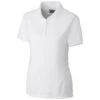 Clique Women's White Oslo Pique Polo -Clique LQK00035 White F