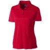Clique Women's Red Parma Polo -Clique LQK00036 Red F