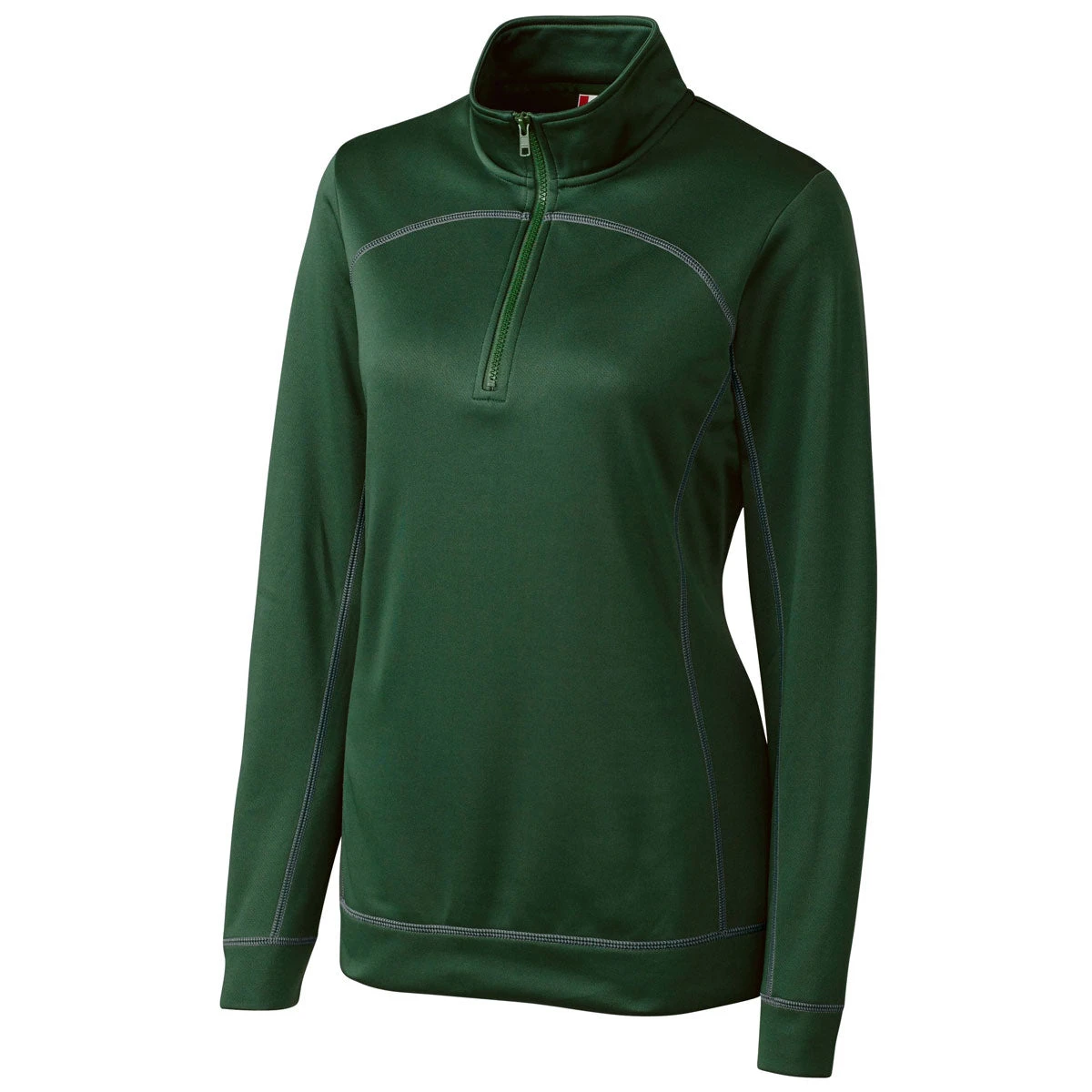 Clique Women's Bottle Green Helsa Half Zip 3 Clique Women's Bottle Green Helsa Half Zip