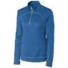 Clique Women's Sea Blue Helsa Half Zip -Clique LQK00040 Sea Blue F