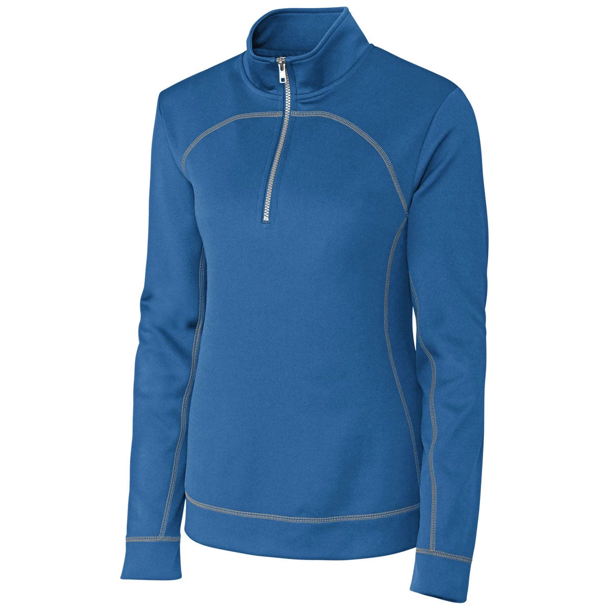Clique Women's Sea Blue Helsa Half Zip 3 Clique Women's Sea Blue Helsa Half Zip