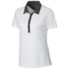 Clique Women's White/Titan Parma Colorblock Polo 2 Clique Women's White/Titan Parma Colorblock Polo -Clique LQK00041 WHTTN F