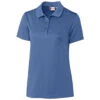 Clique Women's Sea Blue Malmo Snag Proof Polo -Clique LQK00042 SBL F