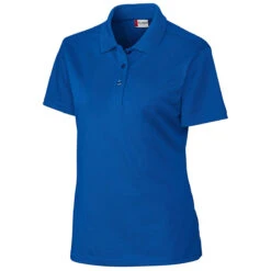 Clique Women's Royal Blue Malmo Pique Polo