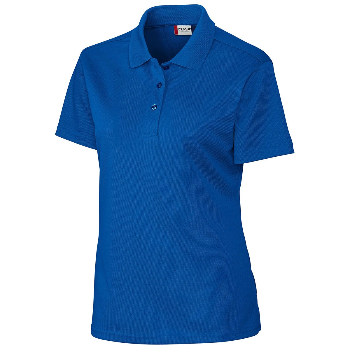 Clique Women's Royal Blue Malmo Pique Polo 3 Clique Women's Royal Blue Malmo Pique Polo