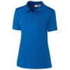 Clique Women's Royal Blue Malmo Snag Proof Zip Polo -Clique LQK00056 RYB F