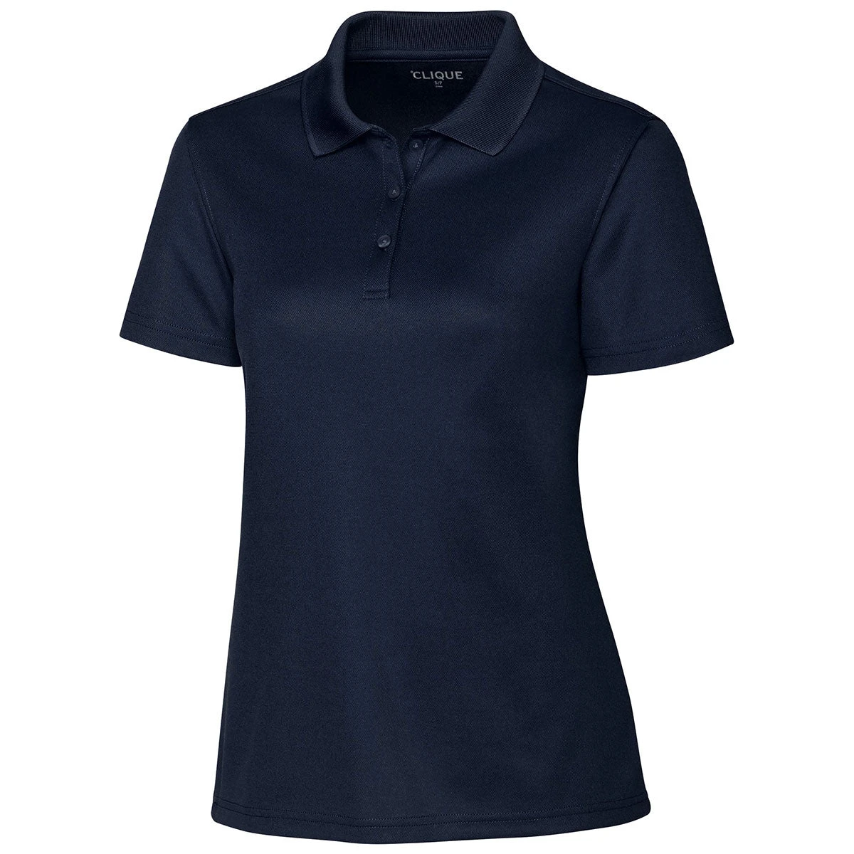 Clique Women's Dark Navy Spin Pique Polo 3 Clique Women's Dark Navy Spin Pique Polo