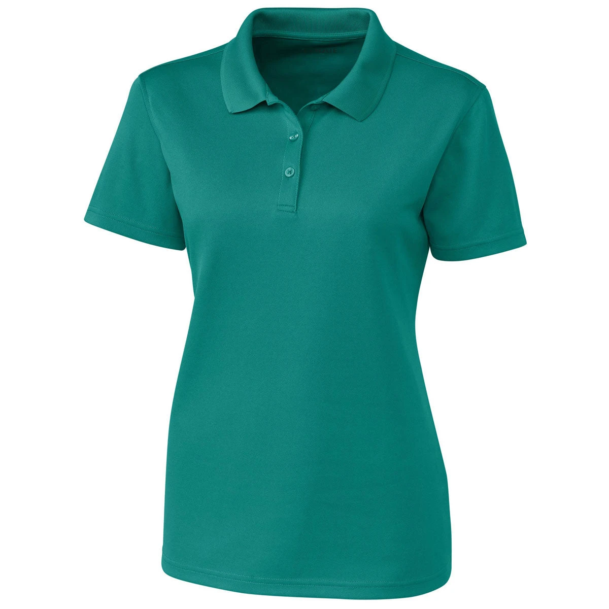 Clique Women's Teal Green Spin Pique Polo 3 Clique Women's Teal Green Spin Pique Polo
