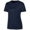 Clique Women's Dark Navy Spin Jersey Tee -Clique LQK00064 DN F