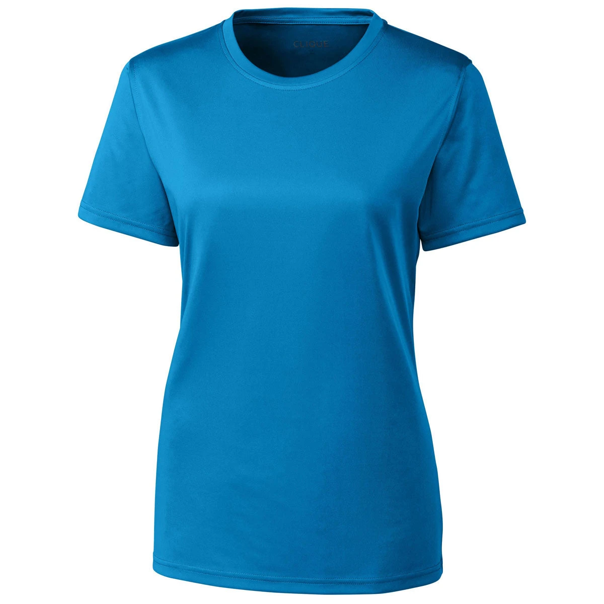 Clique Women's Ocean Blue Spin Jersey Tee 3 Clique Women's Ocean Blue Spin Jersey Tee
