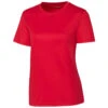 Clique Women's Red Spin Jersey Tee 1 Clique Women's Red Spin Jersey Tee -Clique LQK00064 Red F