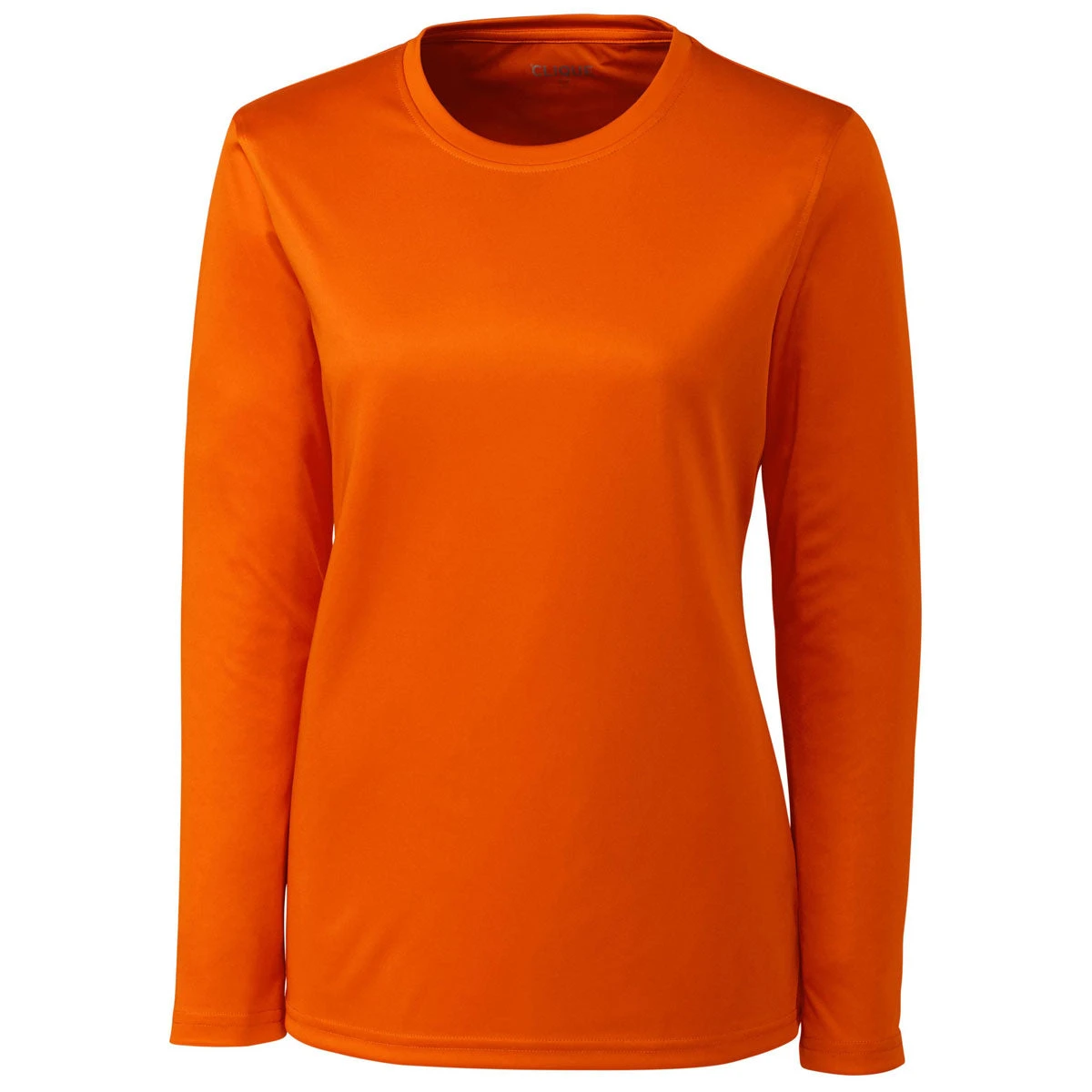 Clique Women's Orange Long Sleeve Spin Jersey Tee 3 Clique Women's Orange Long Sleeve Spin Jersey Tee