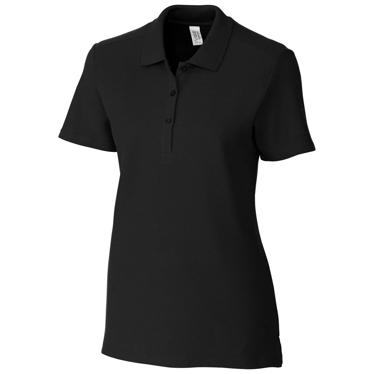 Clique Women's Black Addison Polo 3 Clique Women's Black Addison Polo