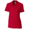 Clique Women's Red Addison Polo -Clique LQK00069 Red F
