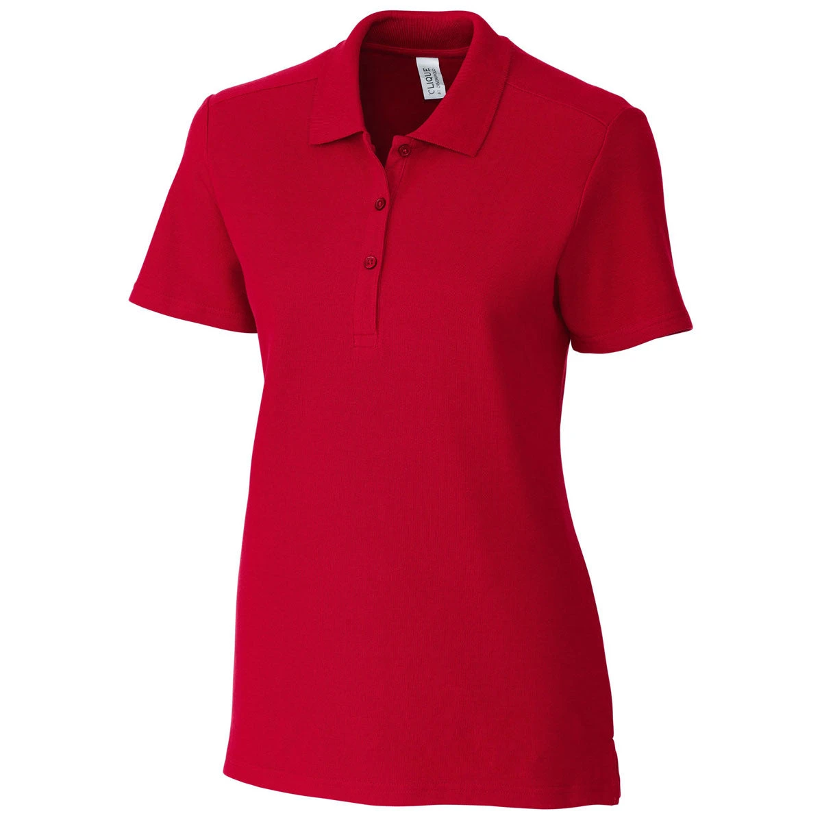 Clique Women's Red Addison Polo 3 Clique Women's Red Addison Polo
