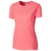 Clique Women's Papaya Pink Playlist Tee 2 Clique Women's Papaya Pink Playlist Tee -Clique LQK00070 Papaya Pink F