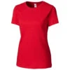 Clique Women's Red Playlist Tee -Clique LQK00070 Red F