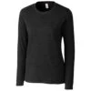 Clique Women's Black Long Sleeve Phoenix Tee -Clique LQK00071 Black F