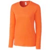Clique Women's College Orange Heather Long Sleeve Phoenix Tee 2 Clique Women's College Orange Heather Long Sleeve Phoenix Tee -Clique LQK00071 College Orange Heather F