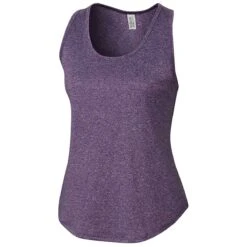 Clique Women's College Purple Heather Charge Active Tank