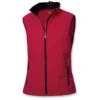 Clique Women's Intense Red Softshell Vest 1 Clique Women's Intense Red Softshell Vest -Clique LQO00006 Intense Red F