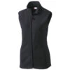 Clique Women's Charcoal Summit Full Zip Microfleece Vest -Clique LQO00017 Charcoal F