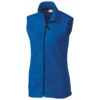 Clique Women's Royal Blue Summit Full Zip Microfleece Vest -Clique LQO00017 Royal Blue F