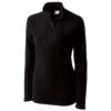 Clique Women's Black Summit Half Zip Microfleece -Clique LQO00018 Black F